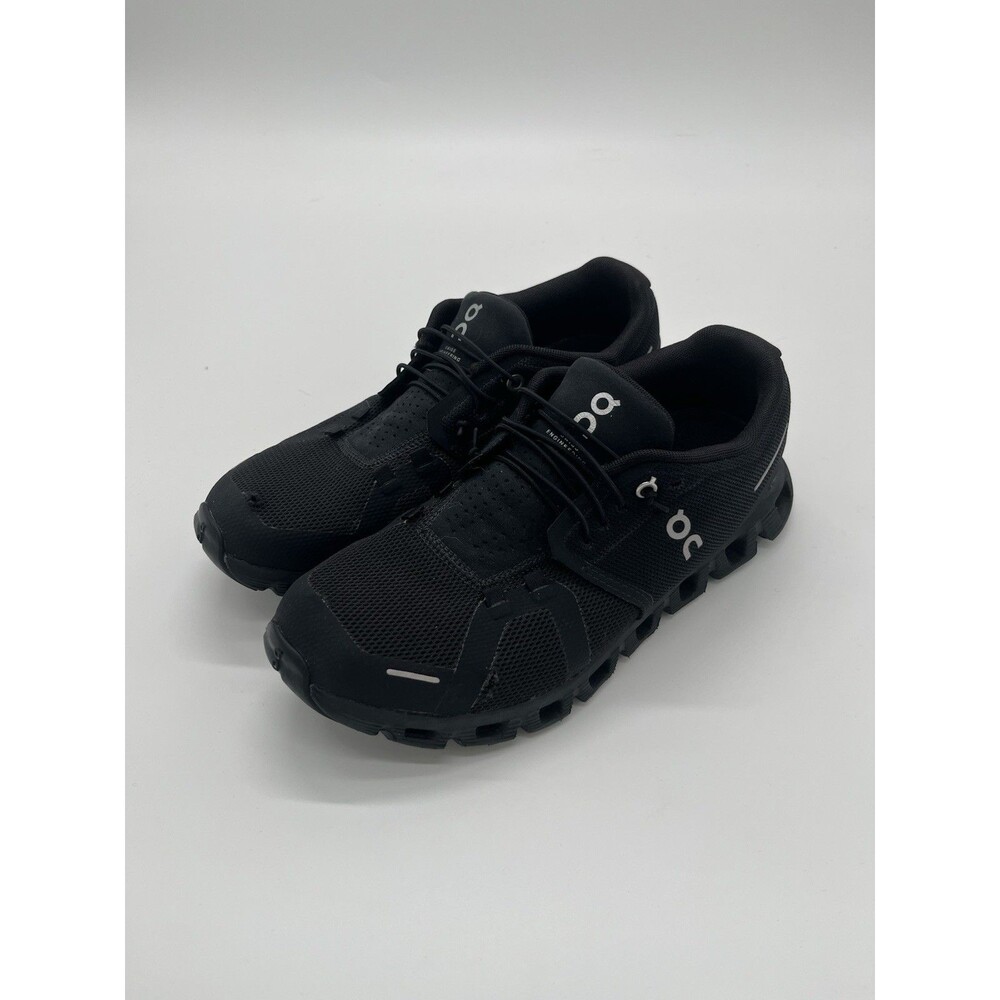 On Cloud 5 Black White Women's Running Shoes Sneakers Size 9